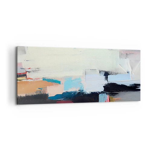Quadro em tela - Há um método? - 120x50 cm