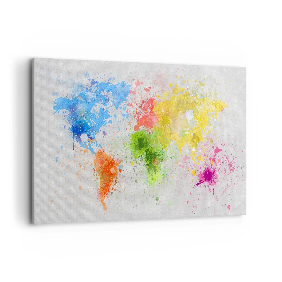 Quadro em tela - Todas as cores do mundo - 120x80 cm