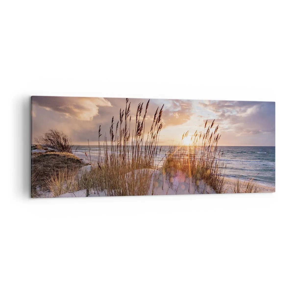 Quadro em tela - Adeus ao sol e ao vento - 140x50 cm