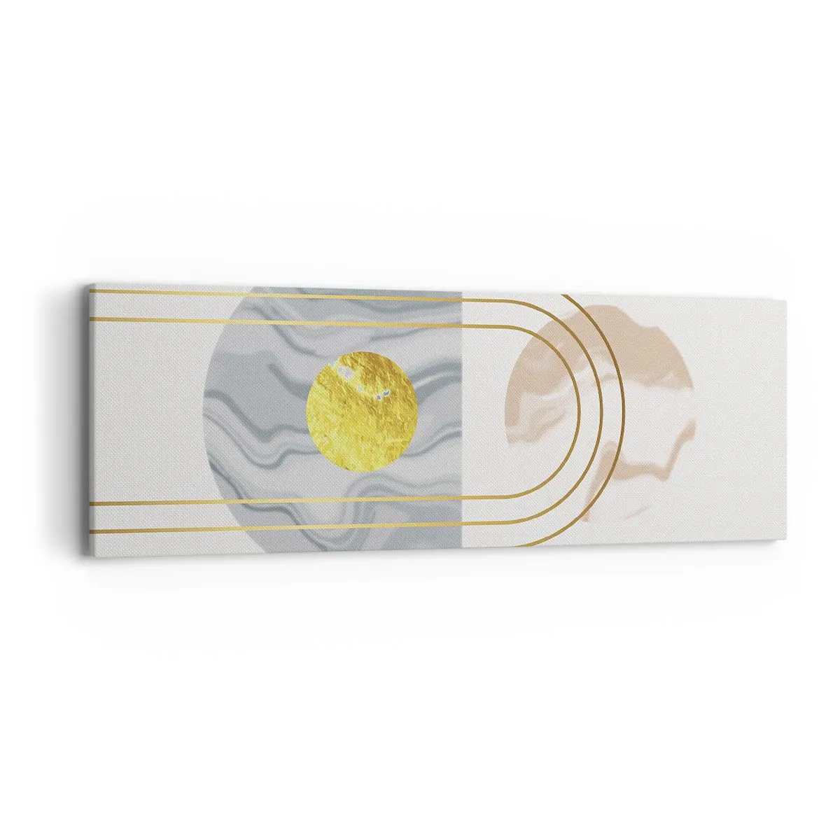 Quadro em tela - Brilho e claridade - 90x30 cm