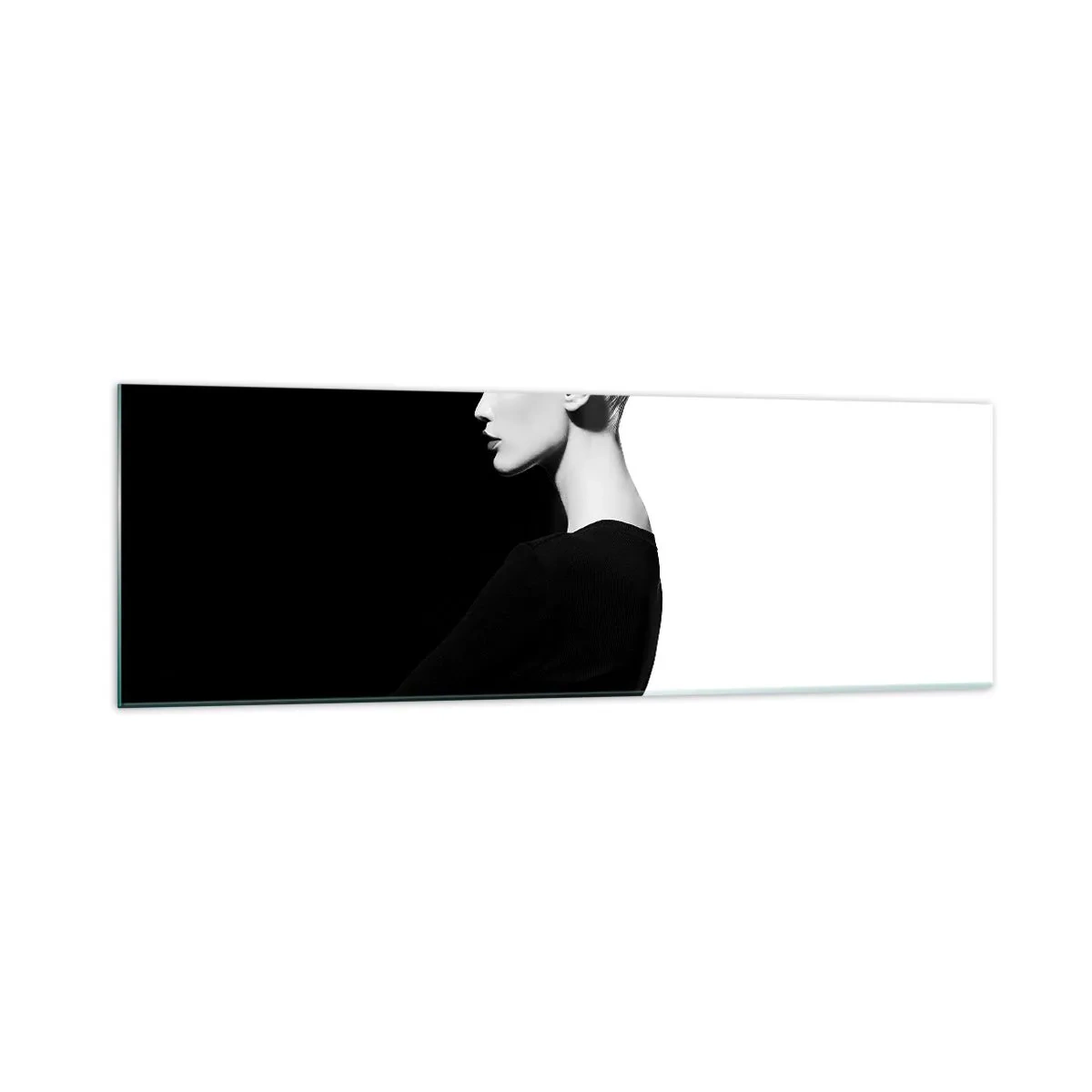 Quadro em vidro - Simplesmente mulher - 160x50 cm