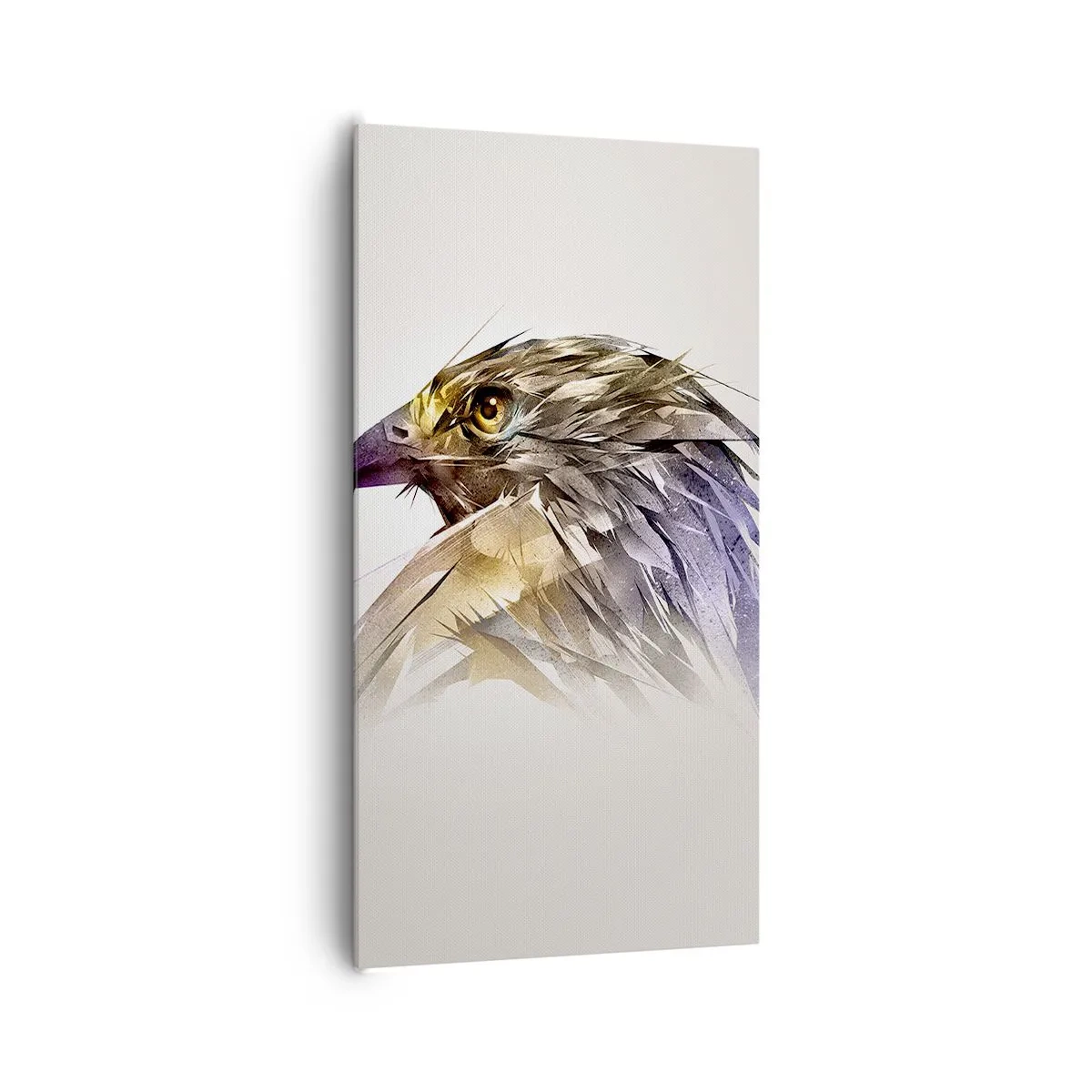 Quadro em tela - Retrato de um guerreiro - 65x120 cm