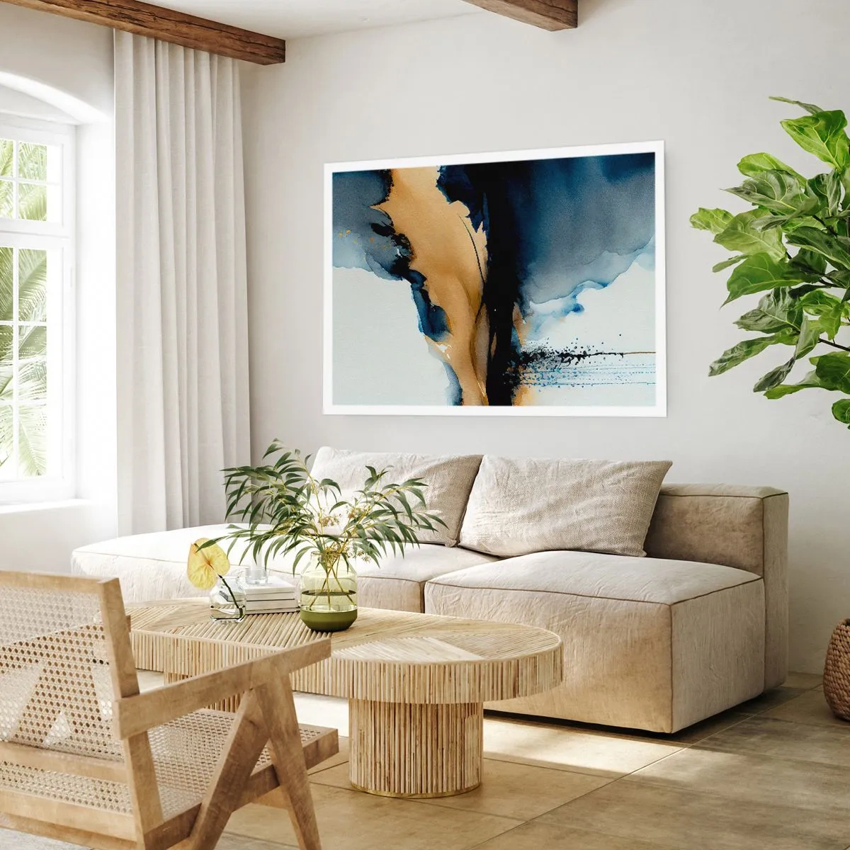 Pôster - Atrás da cortina - 91x61 cm