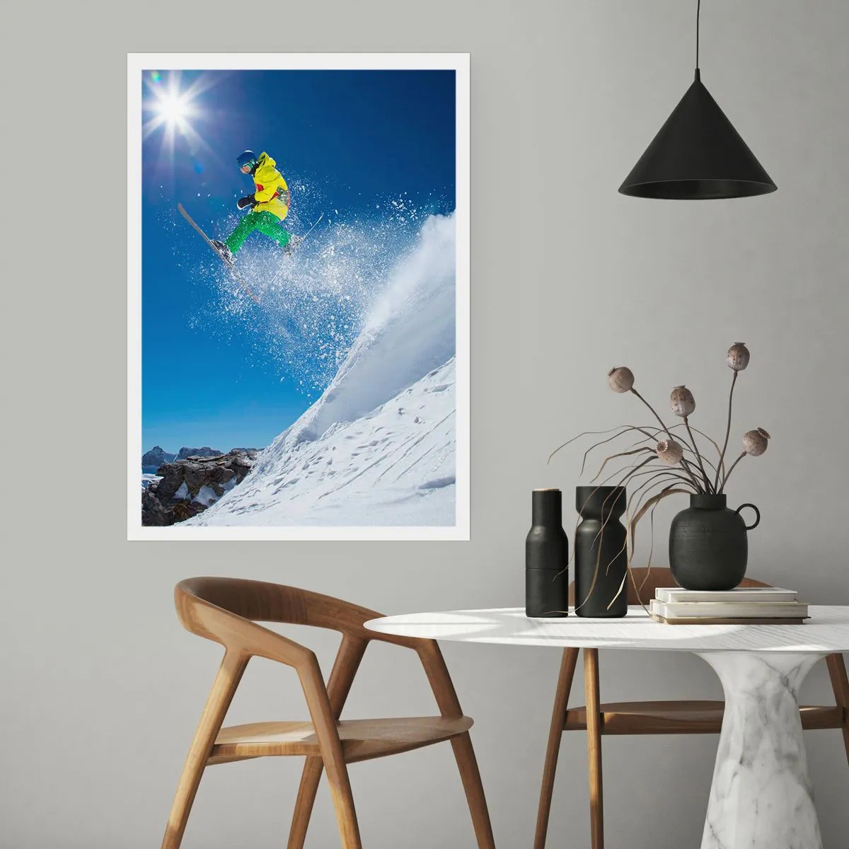 Pôster - Dançando com as montanhas - 61x91 cm