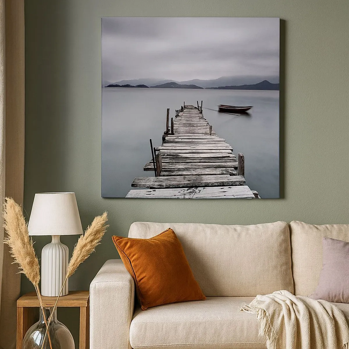 Quadro em tela - Amanhã pode ir - 30x30 cm