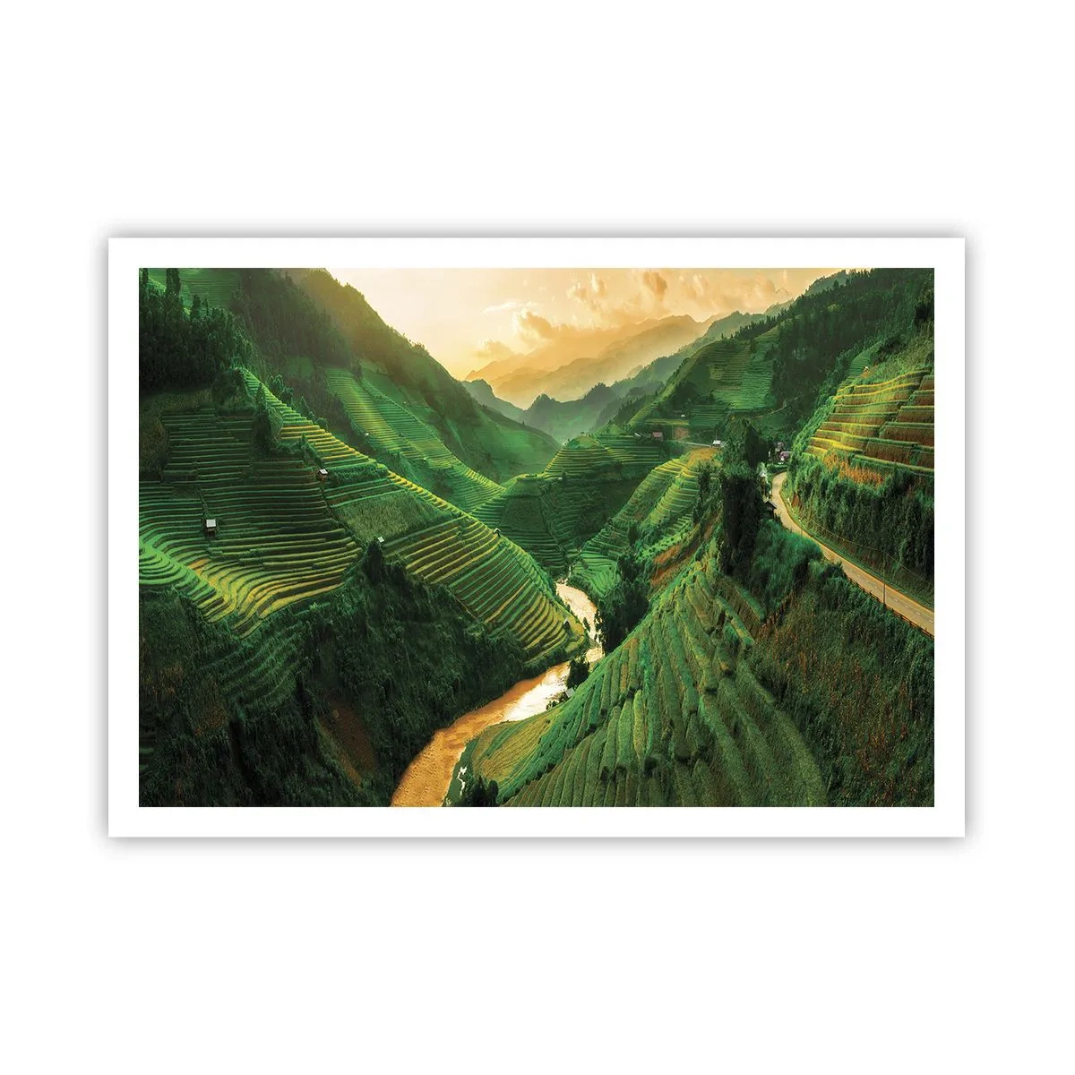 Pôster - Vale vietnamita - 100x70 cm