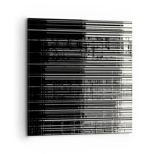 Quadro em tela - Ondas e vibrações - 70x70 cm