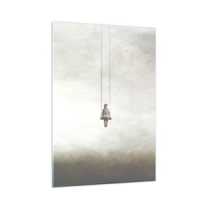 Quadro em vidro - A criança em nós - 50x70 cm