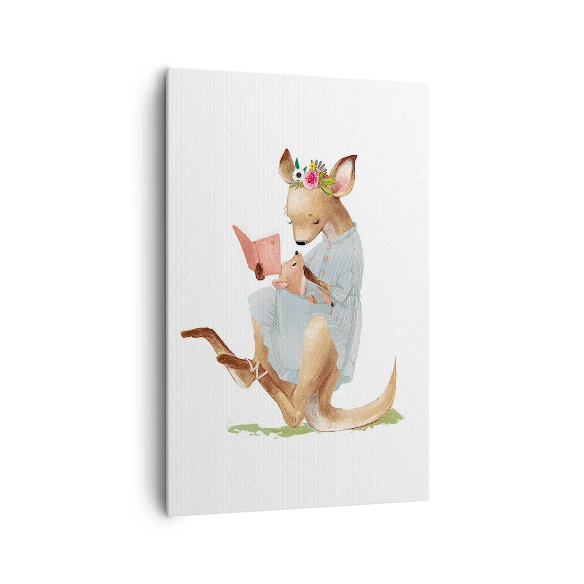 Quadro em tela - Leia para mim, mamãe - 80x120 cm