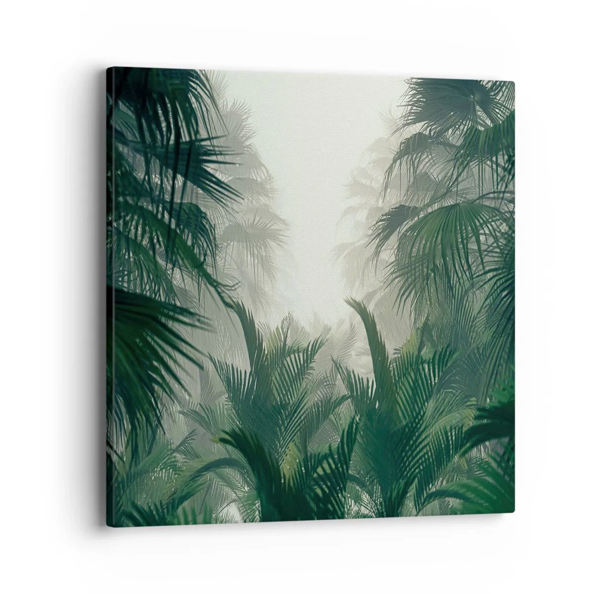 Quadro em tela - Mistério tropical - 40x40 cm