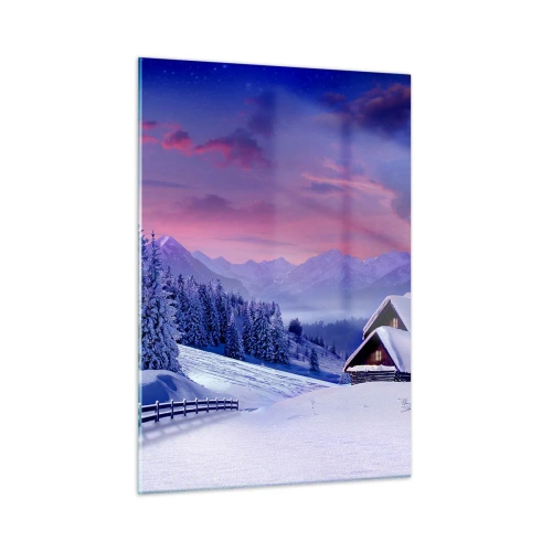 Quadro em vidro - Noite silenciosa - 50x70 cm