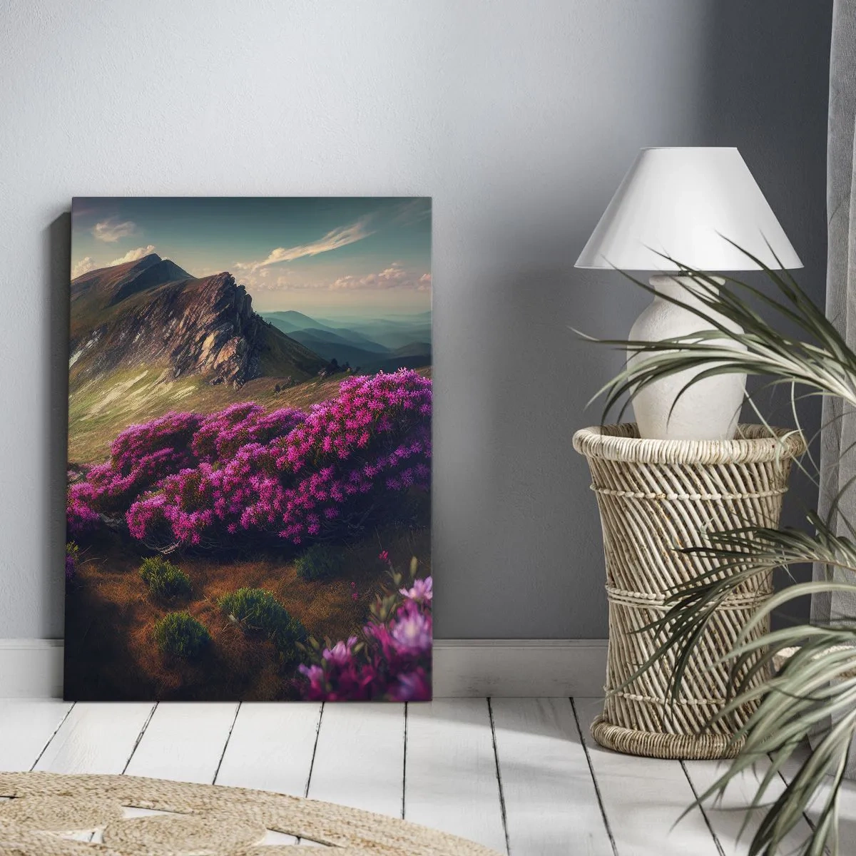 Quadro em tela - Verão nas montanhas - 50x70 cm