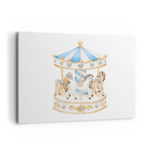 Quadro em tela - Doce infância - 100x70 cm