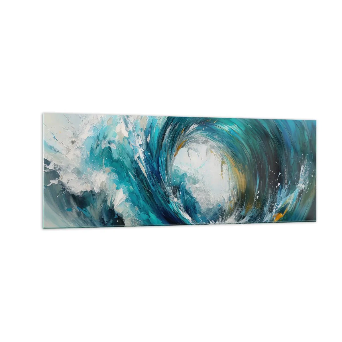 Quadro em vidro - Portal do mar - 140x50 cm