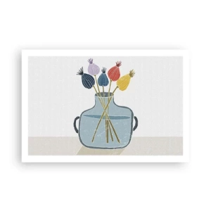 Pôster - Como semeou a papoula - 91x61 cm