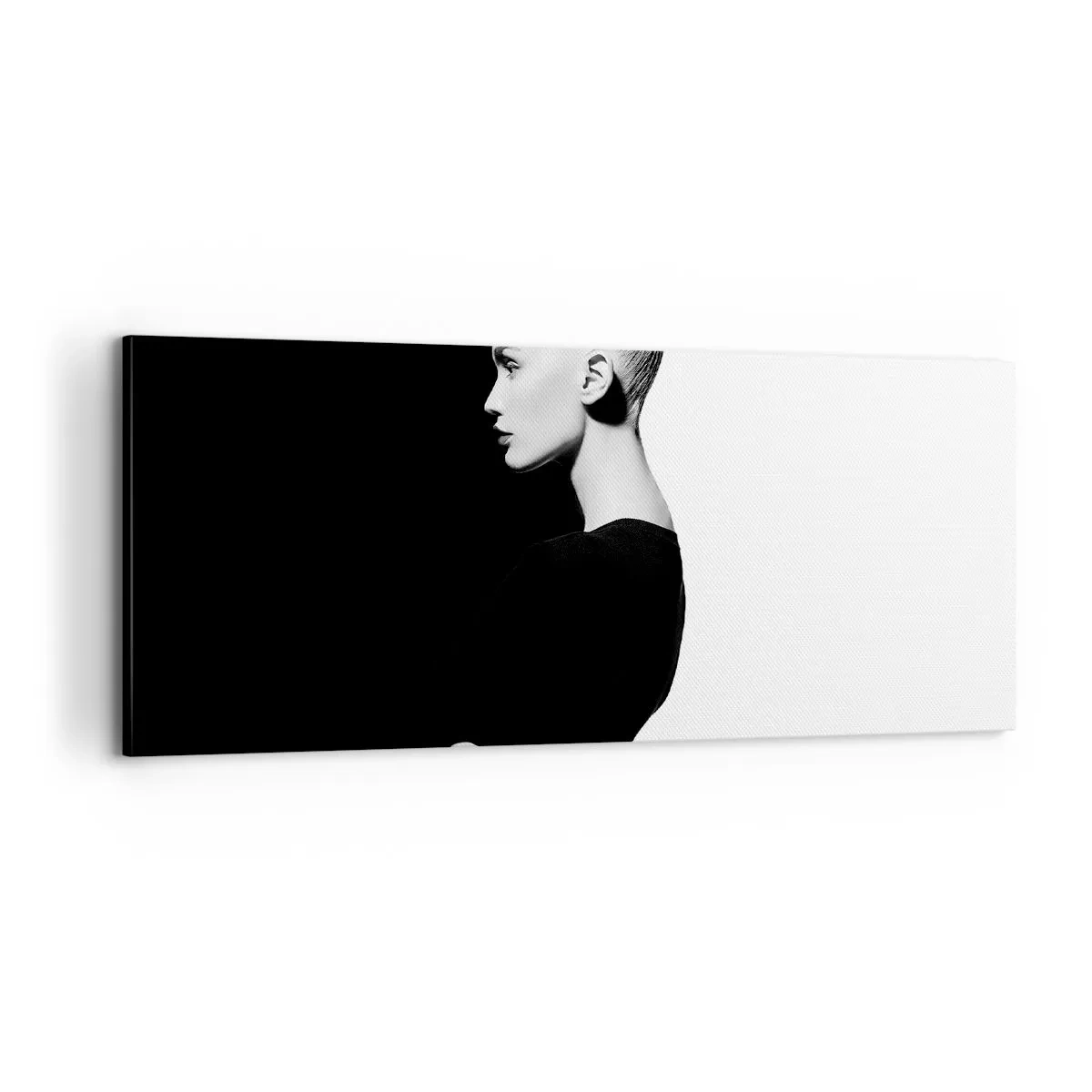 Quadro em tela - Simplesmente mulher - 100x40 cm