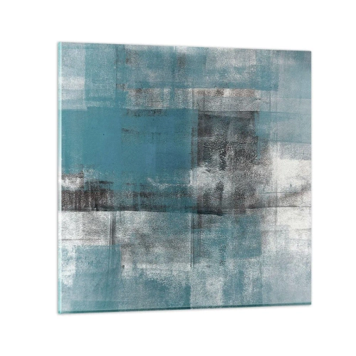 Quadro em vidro - Água e ar - 70x70 cm