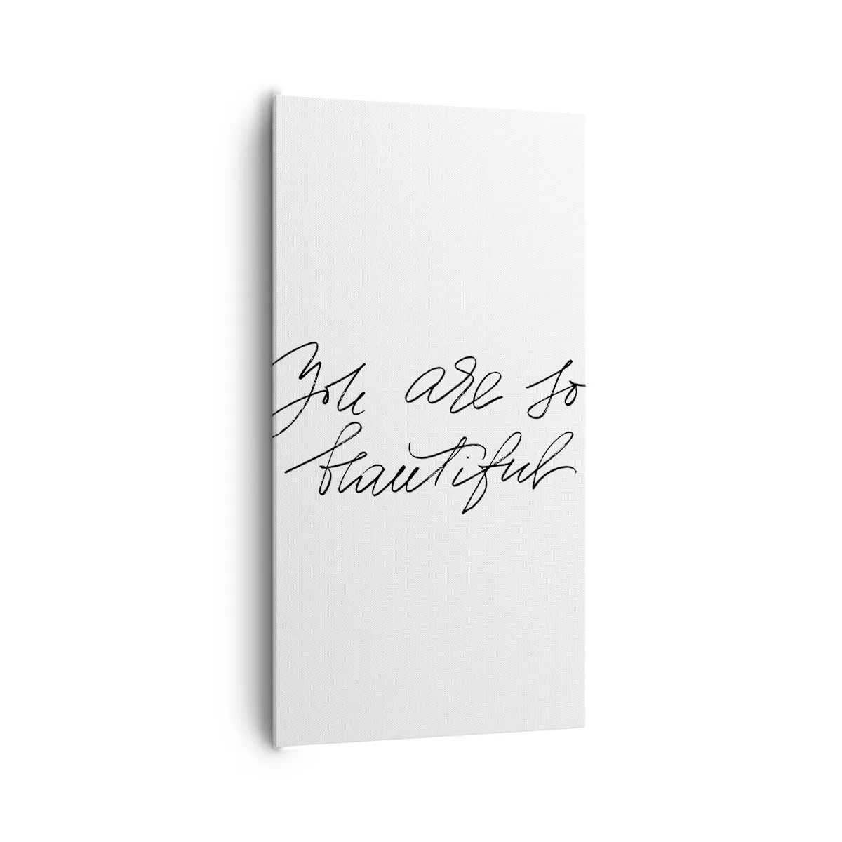 Quadro em tela - De verdade, acredite... - 65x120 cm