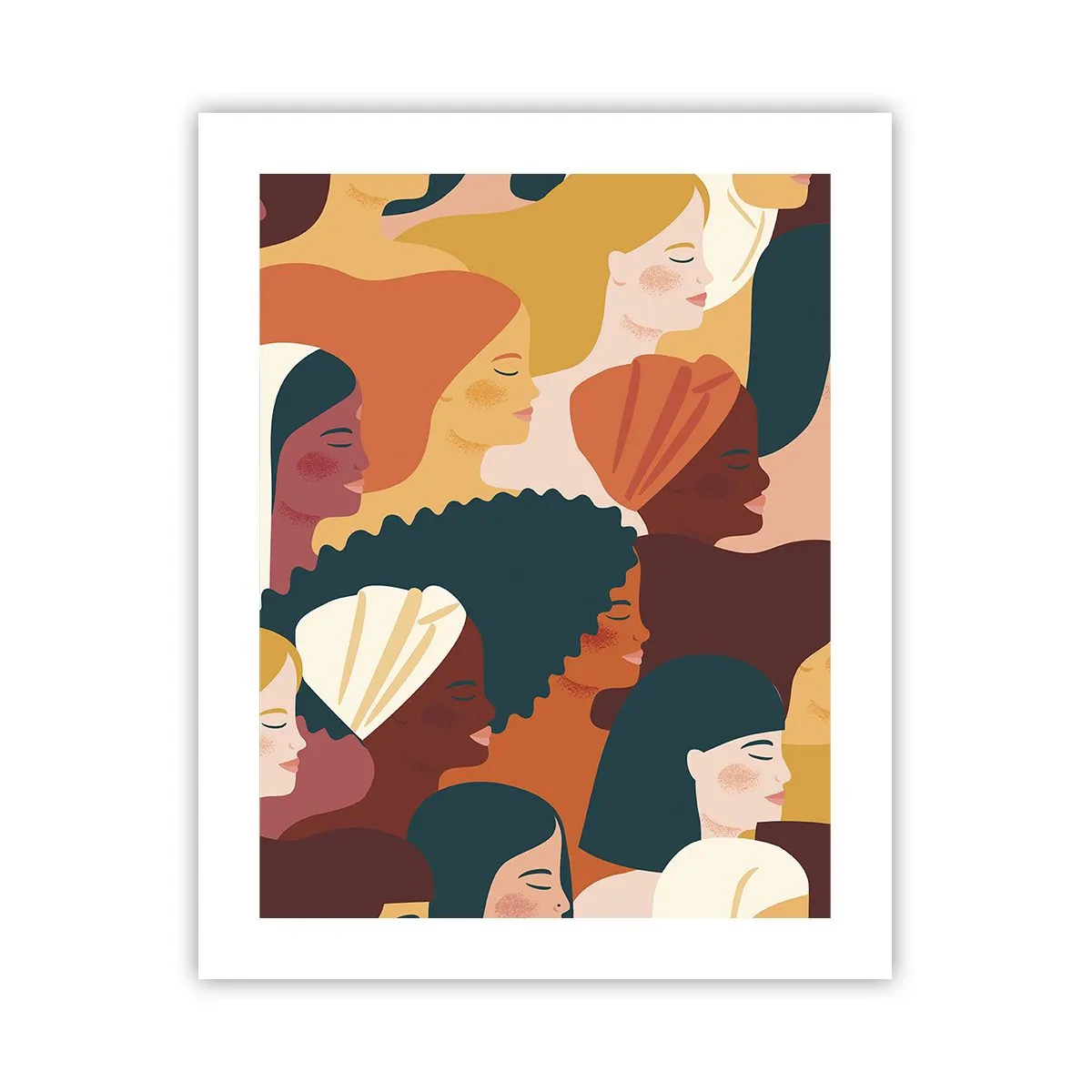 Pôster - Apenas feminilidade - 40x50 cm