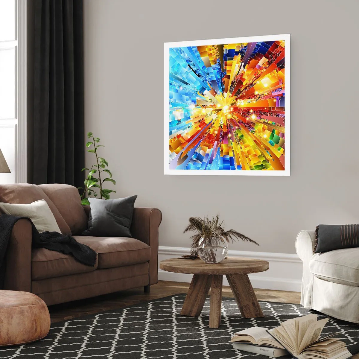 Pôster - In medias res - 50x50 cm