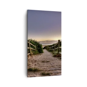 Quadro em tela - O objetivo já está claro - 45x80 cm