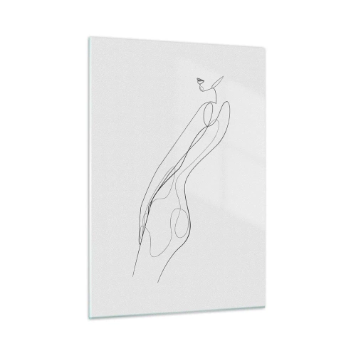 Quadro em vidro - Apenas uma promessa - 50x70 cm