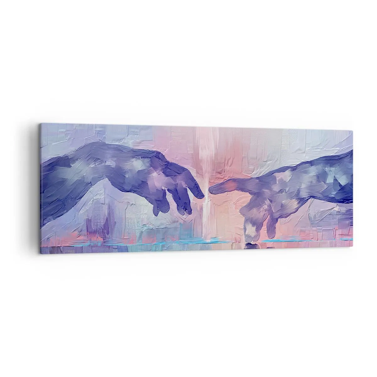 Quadro em tela - Faísca divina da vida - 140x50 cm