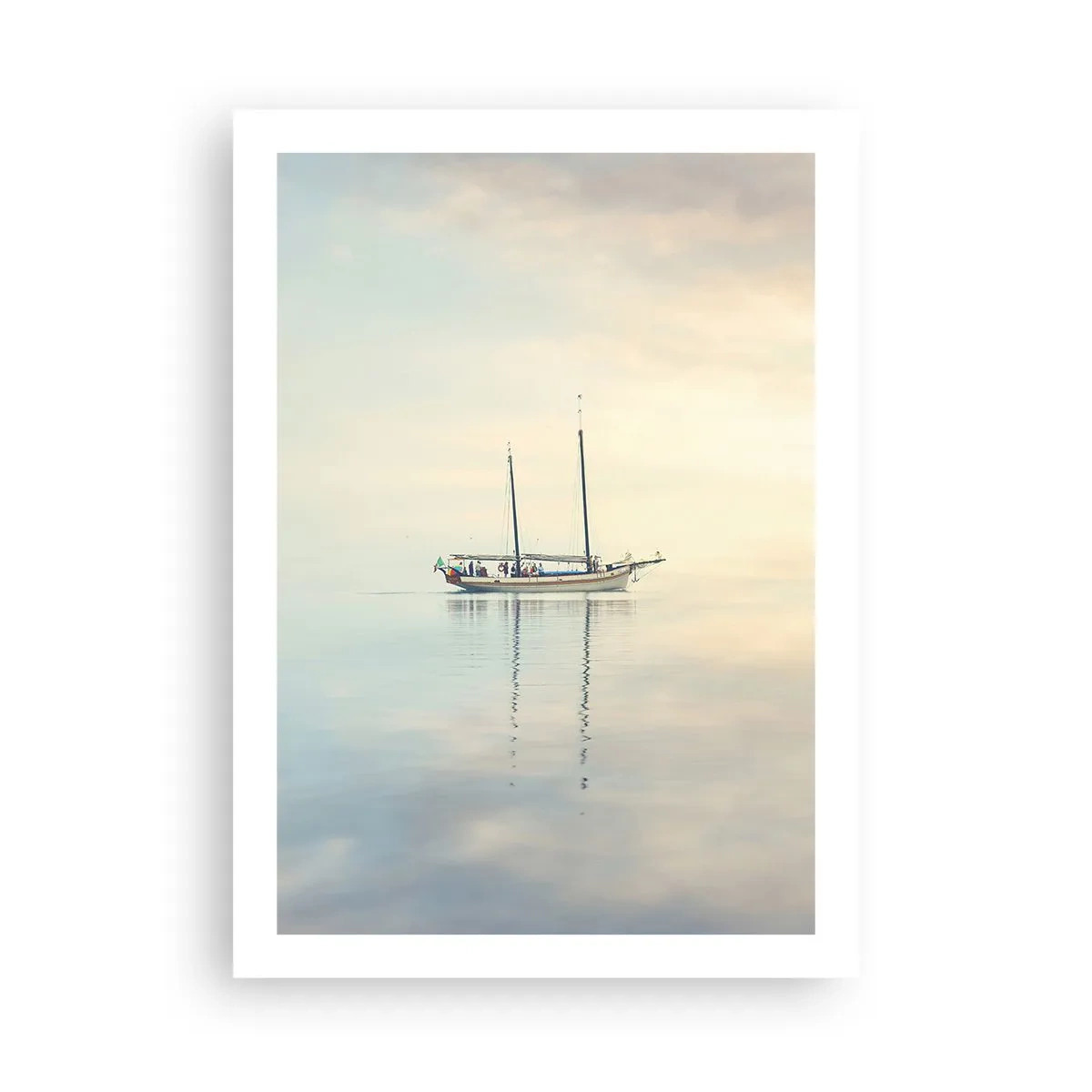 Pôster - Num mar de silêncio - 50x70 cm