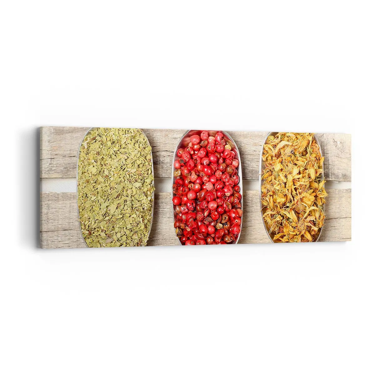 Quadro em tela - Magia da cozinha - 90x30 cm