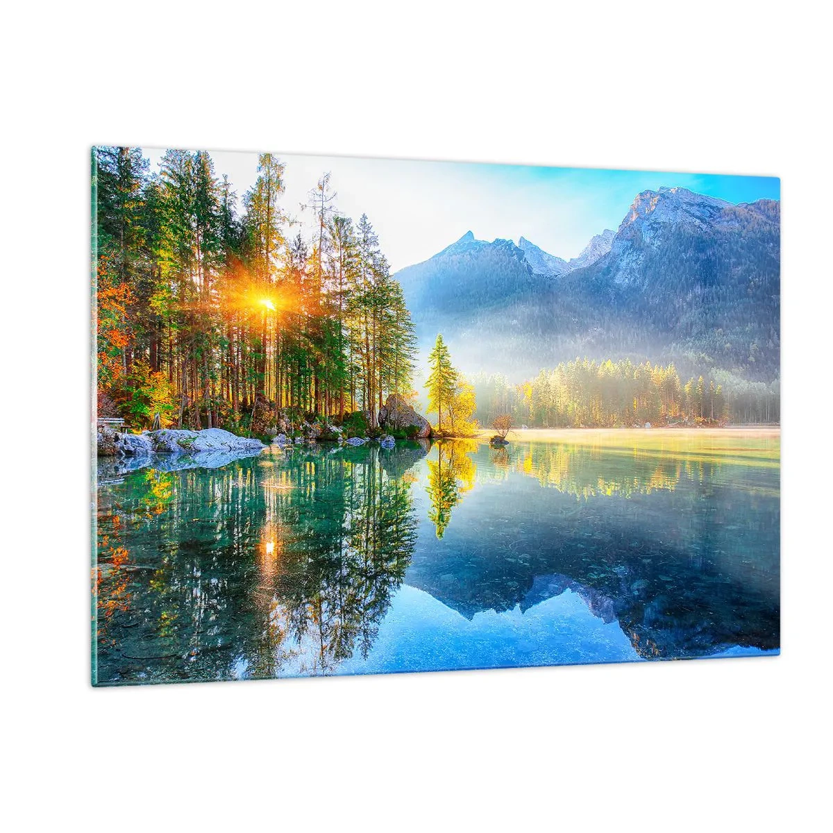 Quadro em vidro - Majestade e doçura - 120x80 cm