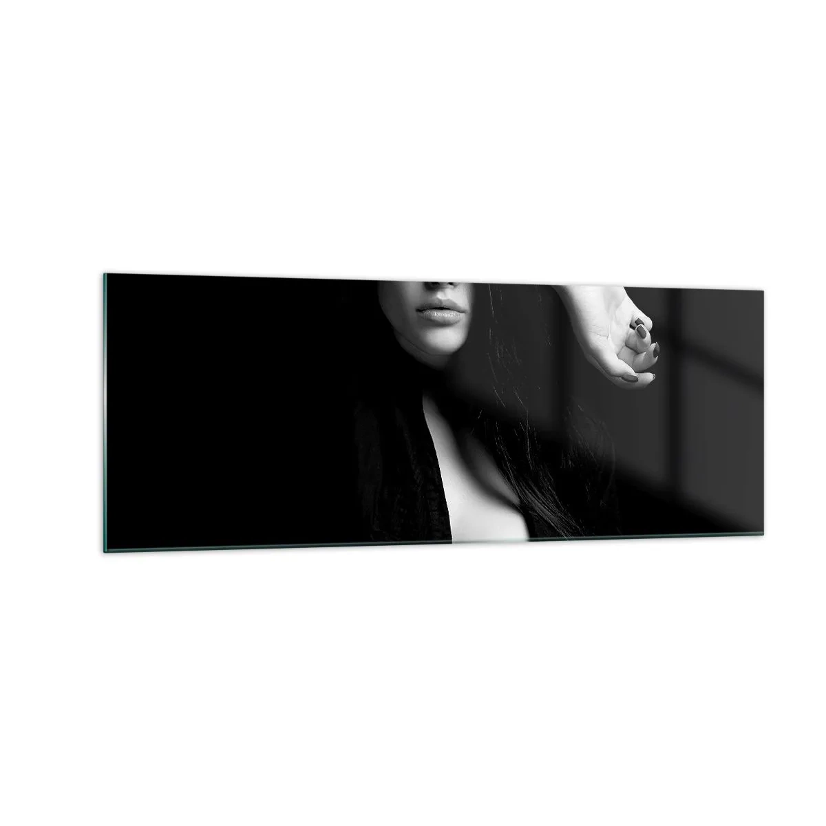 Quadro em vidro - Escola de sedução - 140x50 cm