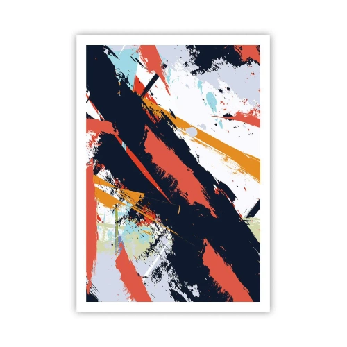 Pôster - Composição dinâmica - 70x100 cm