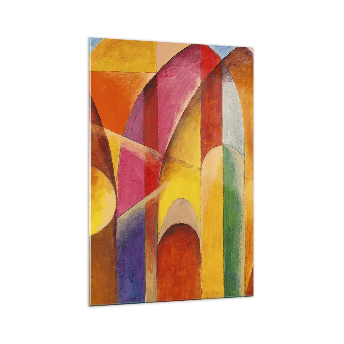 Quadro em vidro - Catedral do Sol - 70x100 cm