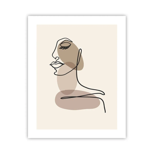 Pôster - Ouvindo-se a si própria - 40x50 cm