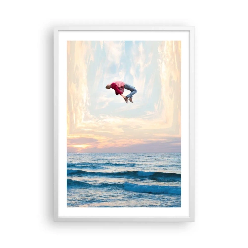 Pôster em moldura branca - Para outra dimensão - 50x70 cm