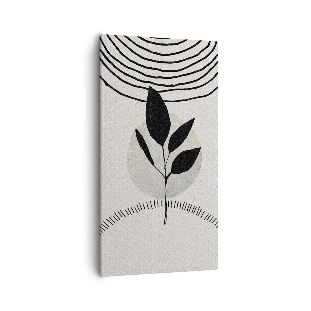 Quadro em tela - Composição: rituais da natureza - 55x100 cm