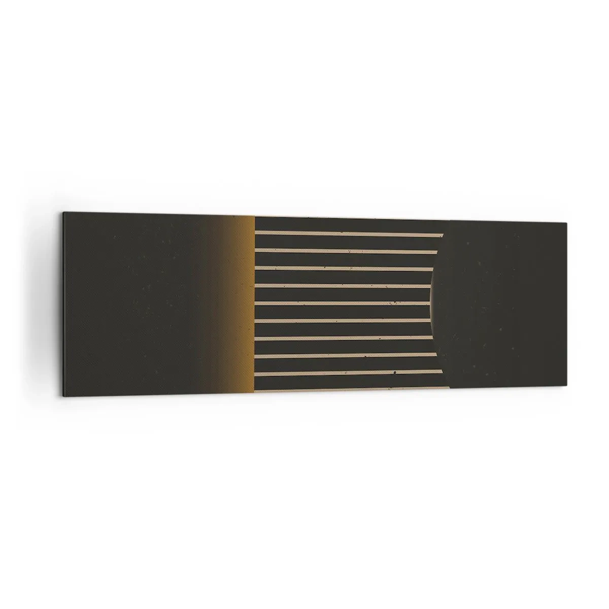 Quadro em tela - Explorar a escuridão - 160x50 cm