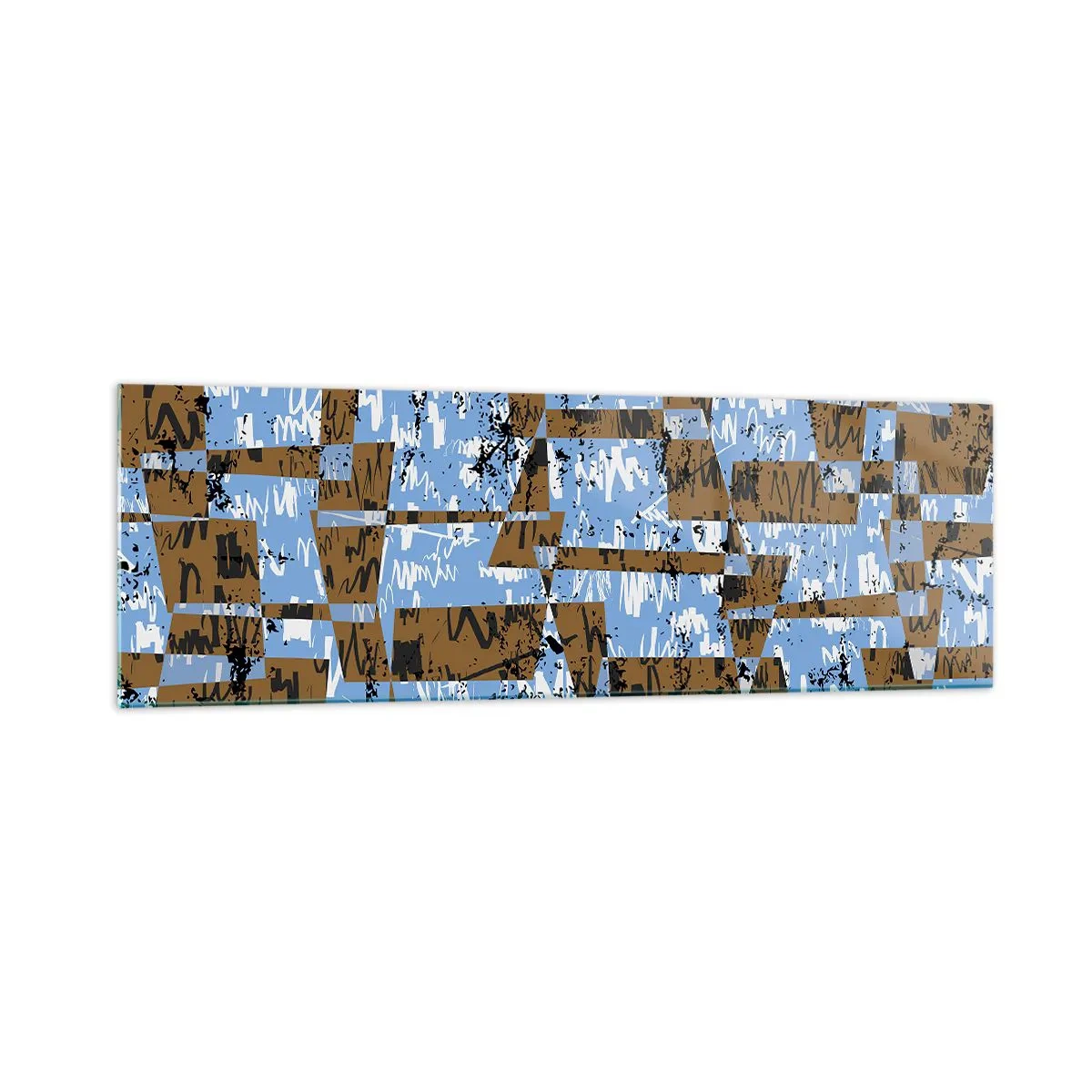 Quadro em vidro - Recorte não popular - 160x50 cm