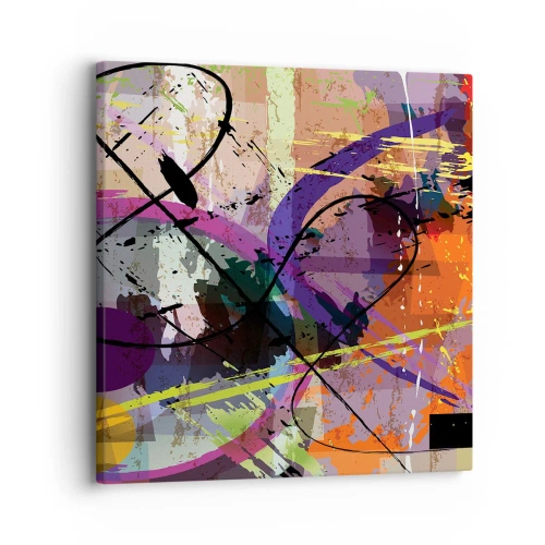 Quadro em tela - Pode ir direto ou ao redor - 30x30 cm
