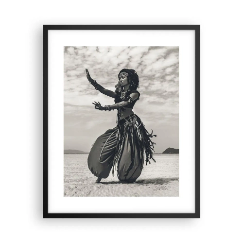 Pôster com moldura preta - Dança das Ilhas do Sul - 40x50 cm
