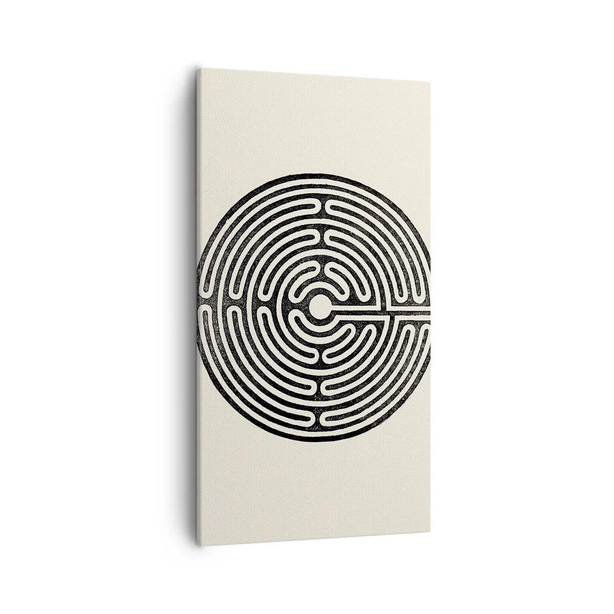 Quadro em tela - Ordem misteriosa - 55x100 cm