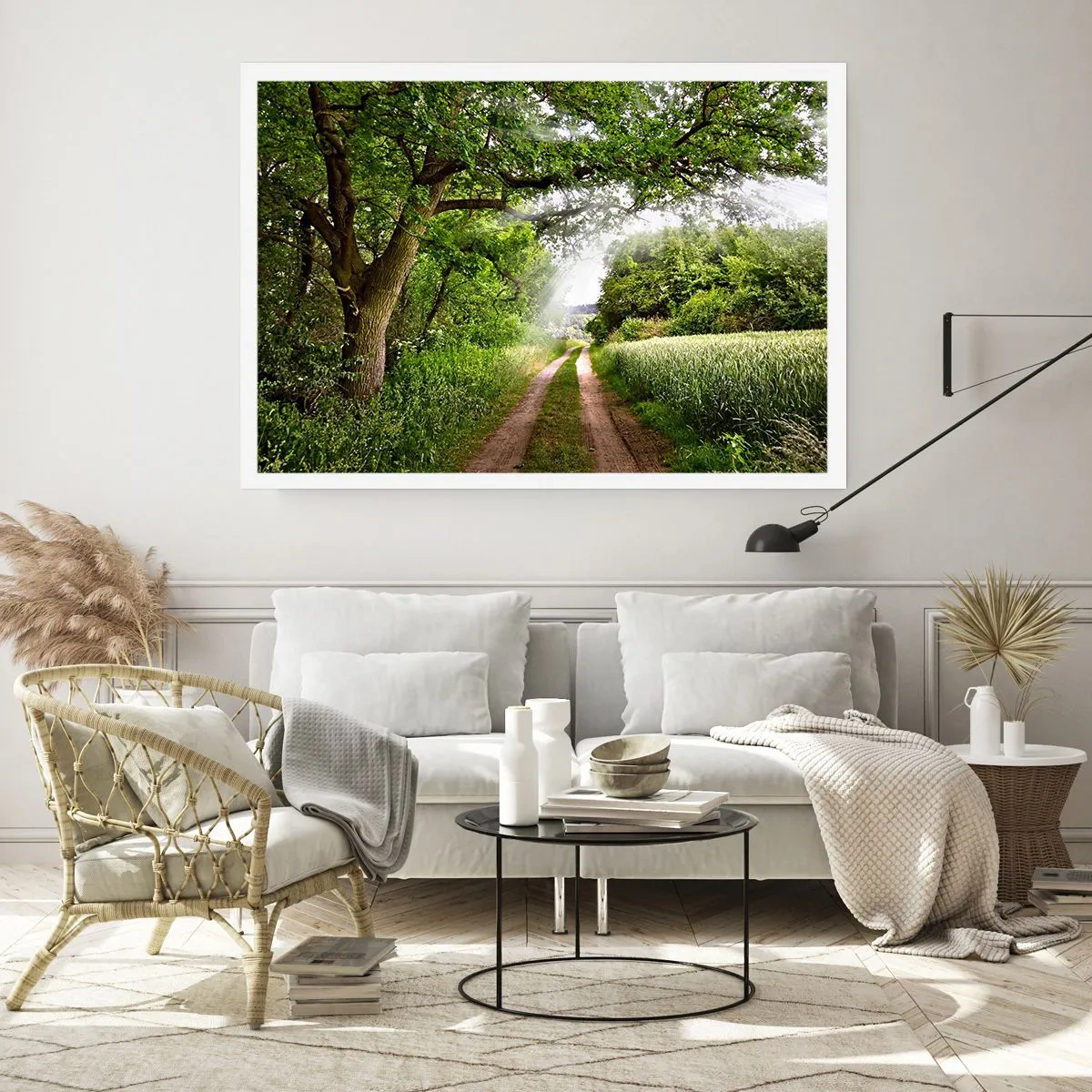 Pôster - Os pastores de Arcadia - 100x70 cm