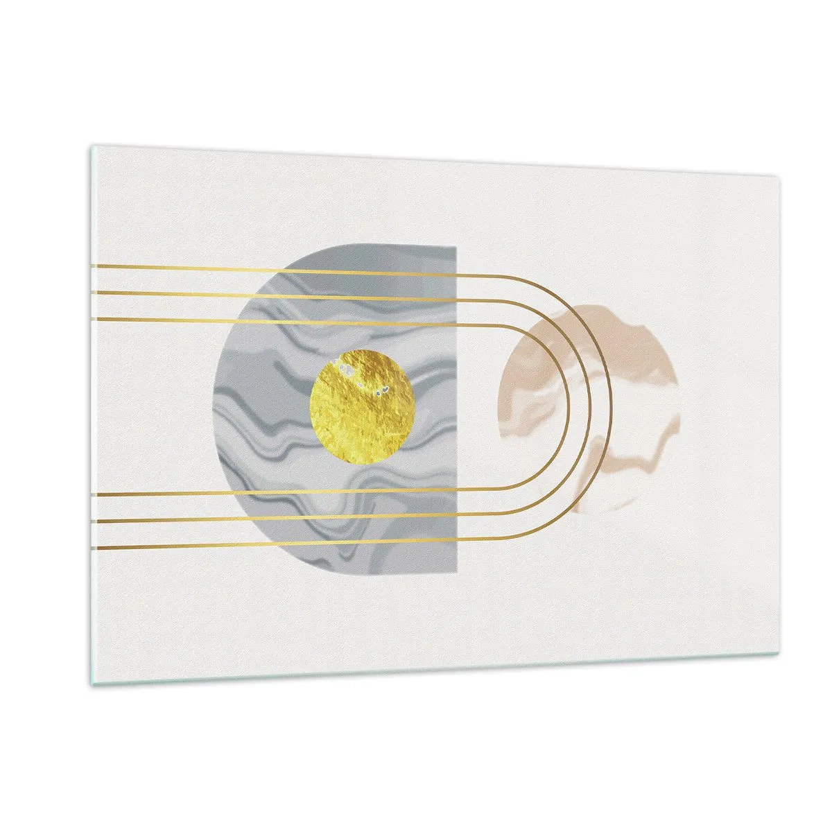 Quadro em vidro - Brilho e claridade - 120x80 cm