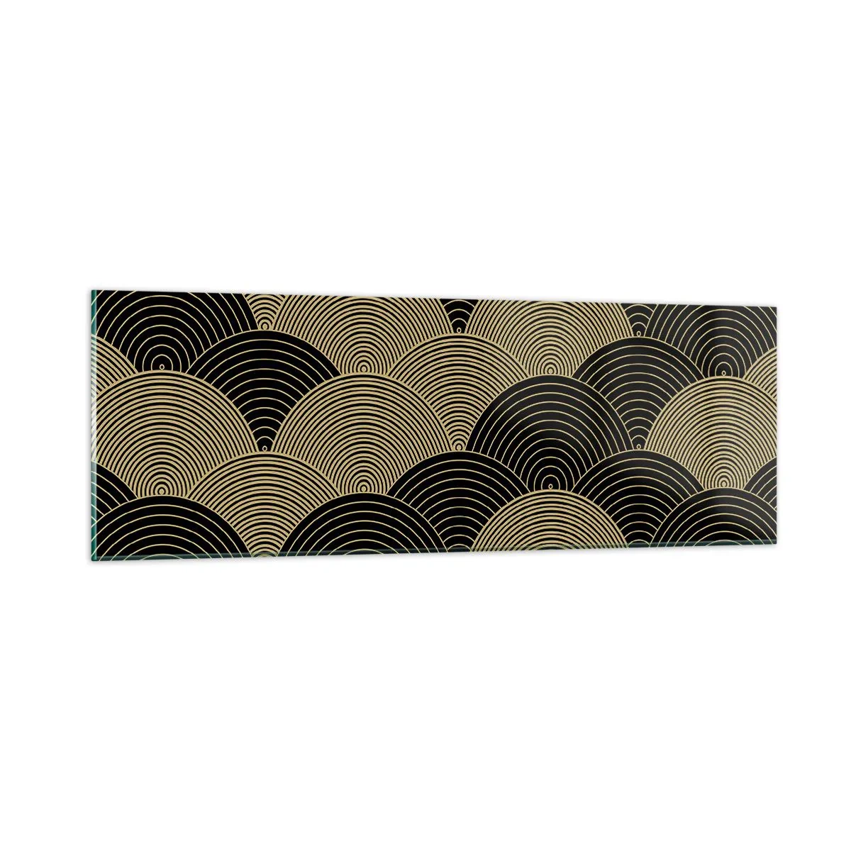 Quadro em vidro - Unidade na multiplicidade - 90x30 cm