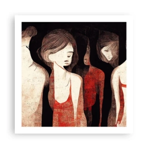 Pôster - Madonas das trevas - 60x60 cm