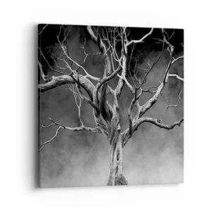 Quadro em tela - Primitivo e sagrado - 40x40 cm