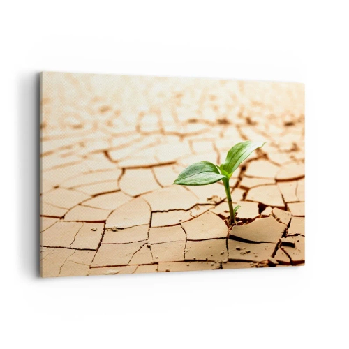 Quadro em tela - A força indomável da vida - 120x80 cm