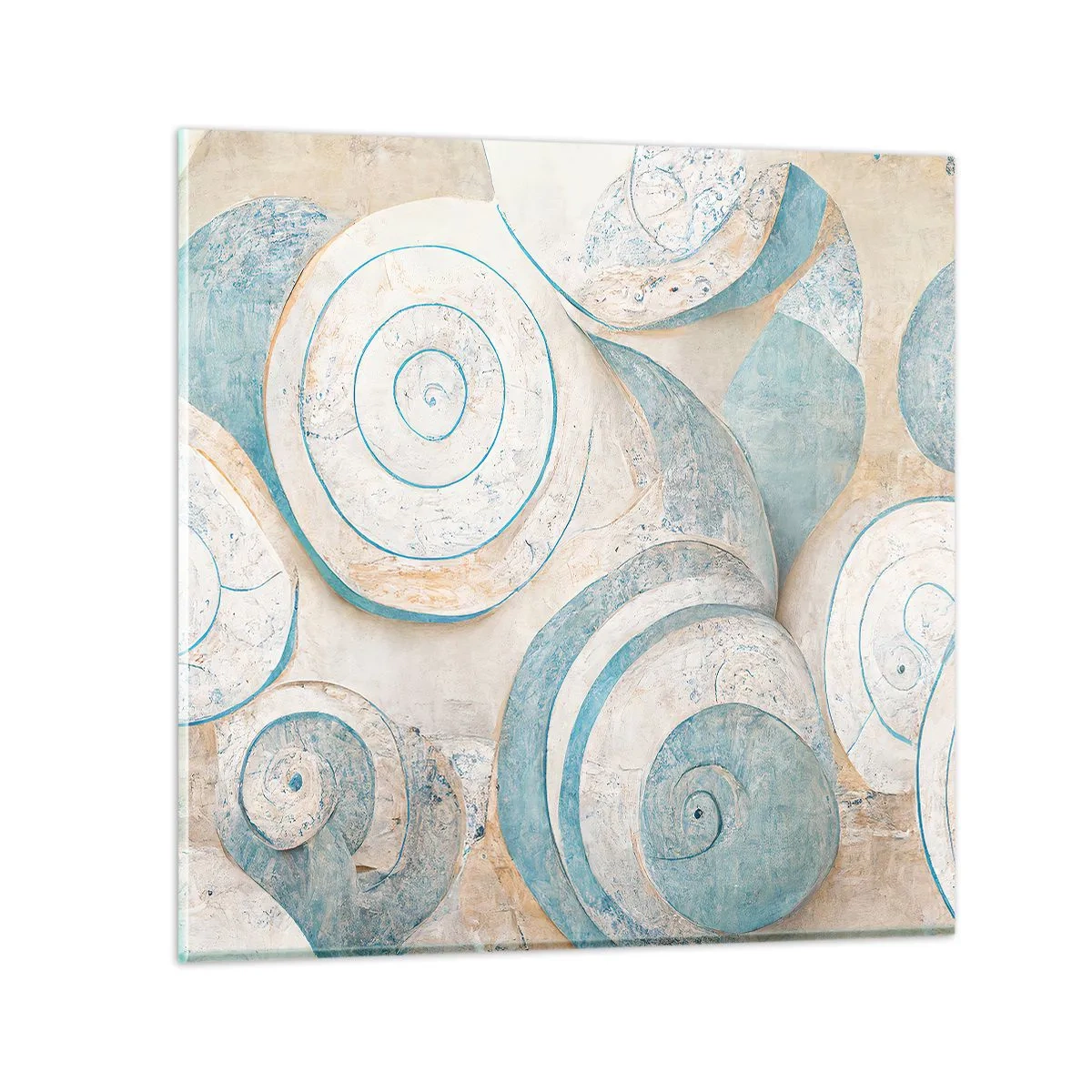 Quadro em vidro - O que há dentro da casca? - 40x40 cm