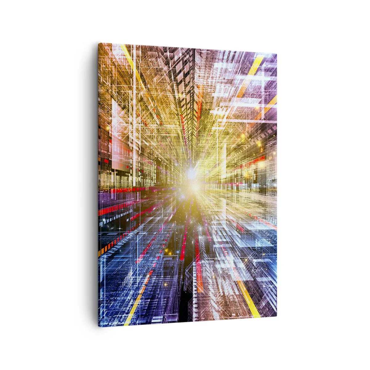 Quadro em tela - Corredor de luz - 50x70 cm
