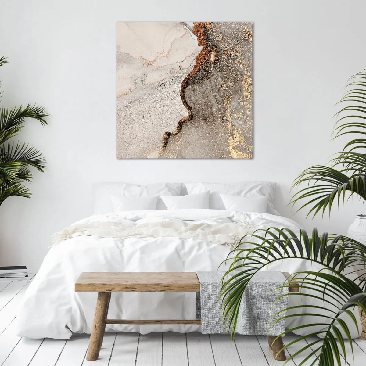 Quadro em tela - No limite das cores - 70x70 cm